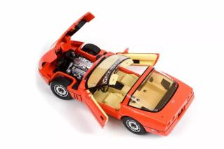 Chevrolet Corvette C4 1984 Hugger Orange Jim Gilmore & AJ Foyt Limited Edition Greenlight 1:18